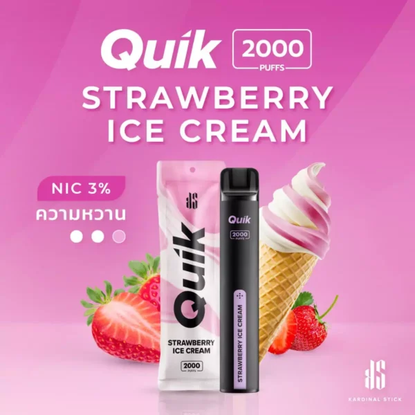 KS Quick 2000 Strawberry Ice Cream