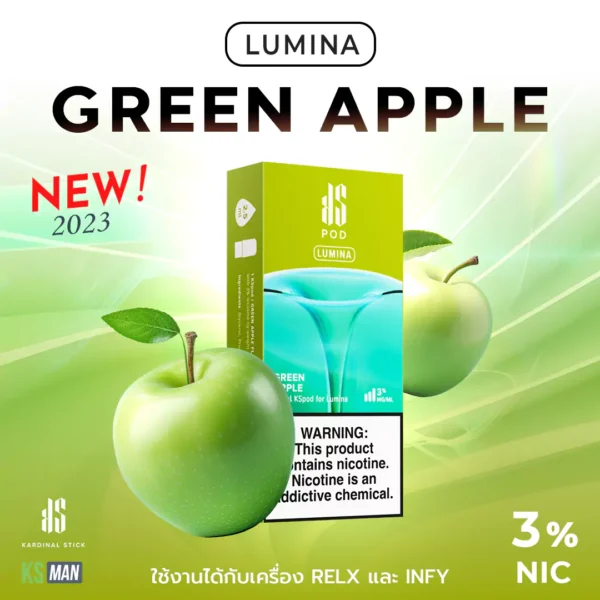 KSpod Lumina กลิ่น Green Apple